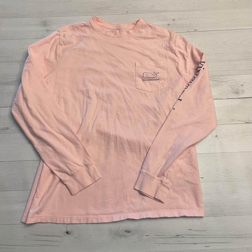 Vineyard vines breast cancer awareness shirt youth XL 18